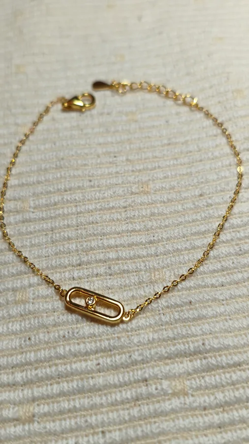 Pulsera Plata Dorada